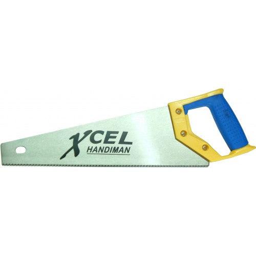 Xcel Tool Box Saw with Yellow/Blue Handle 16-Point 350mm