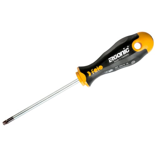 Felo 407 Ergonic Screwdriver Tamper Proof Torx T25 x 100mm