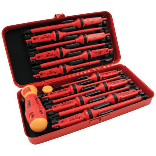 Felo Esmart 12pc interchangeable blades Screwdriver Set