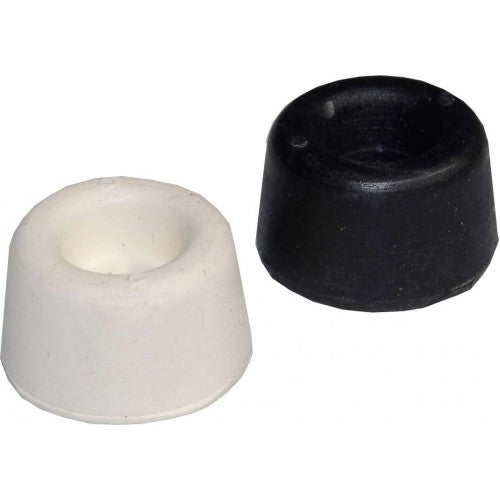 Xcel Seat Buffers - Rubber Screw Type 20mm White