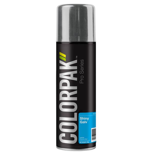 Colorpak Pro Series Aerosol Spraypaint Shiny Galv