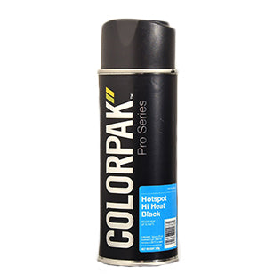 Colorpak Pro Series Aerosol Hot Spot Hi Heat Black