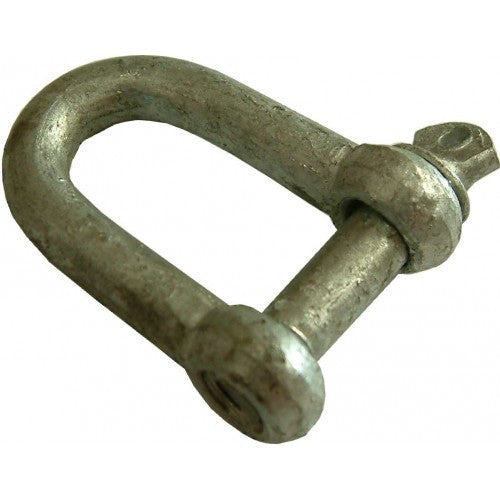 Xcel D Shackle Standard Galvanised 12mm