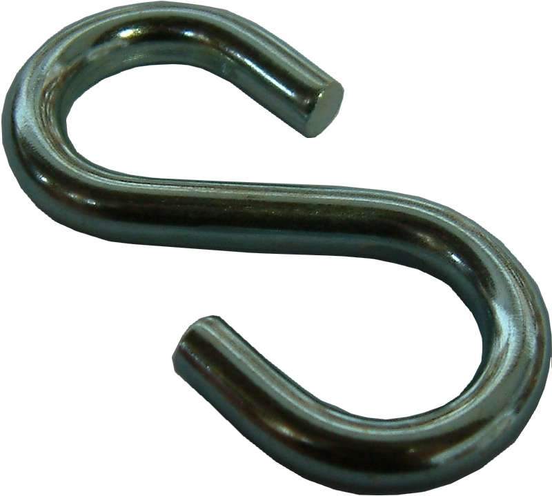 Xcel S-Hook Zinc Plated #267 4mm x 38mm