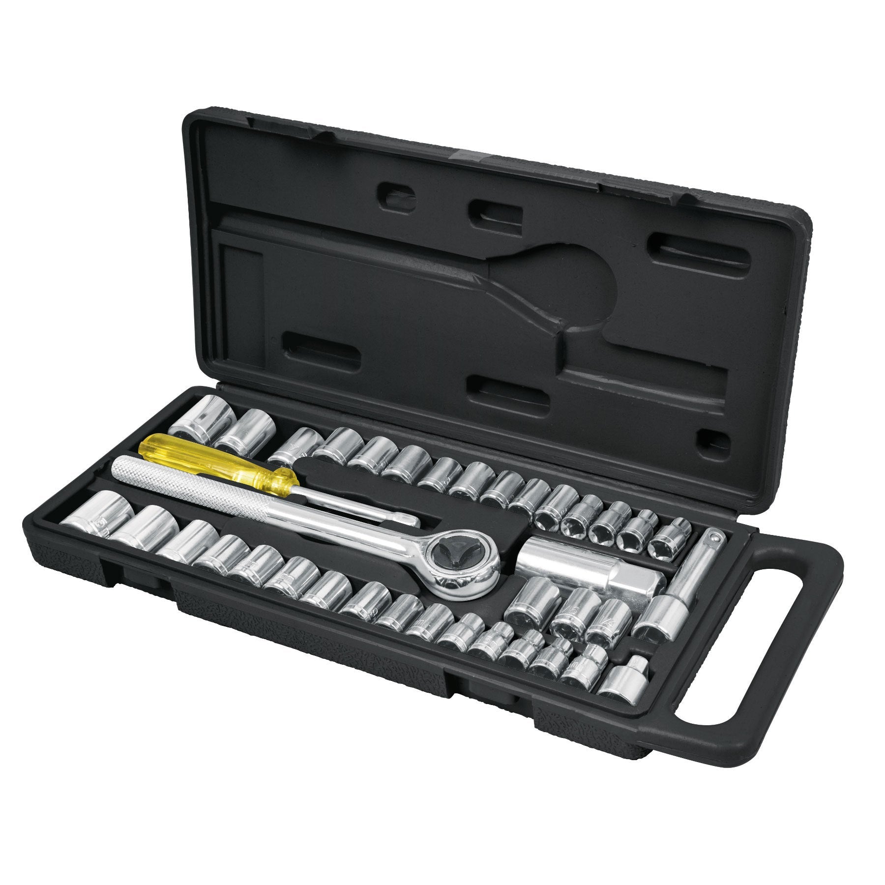 Pretul Socket Set 39-pce in Case 1/4 - 3/8 24220