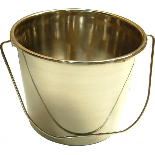 Xcel Stainless Steel Bucket With Handle 7 Litre Capacity