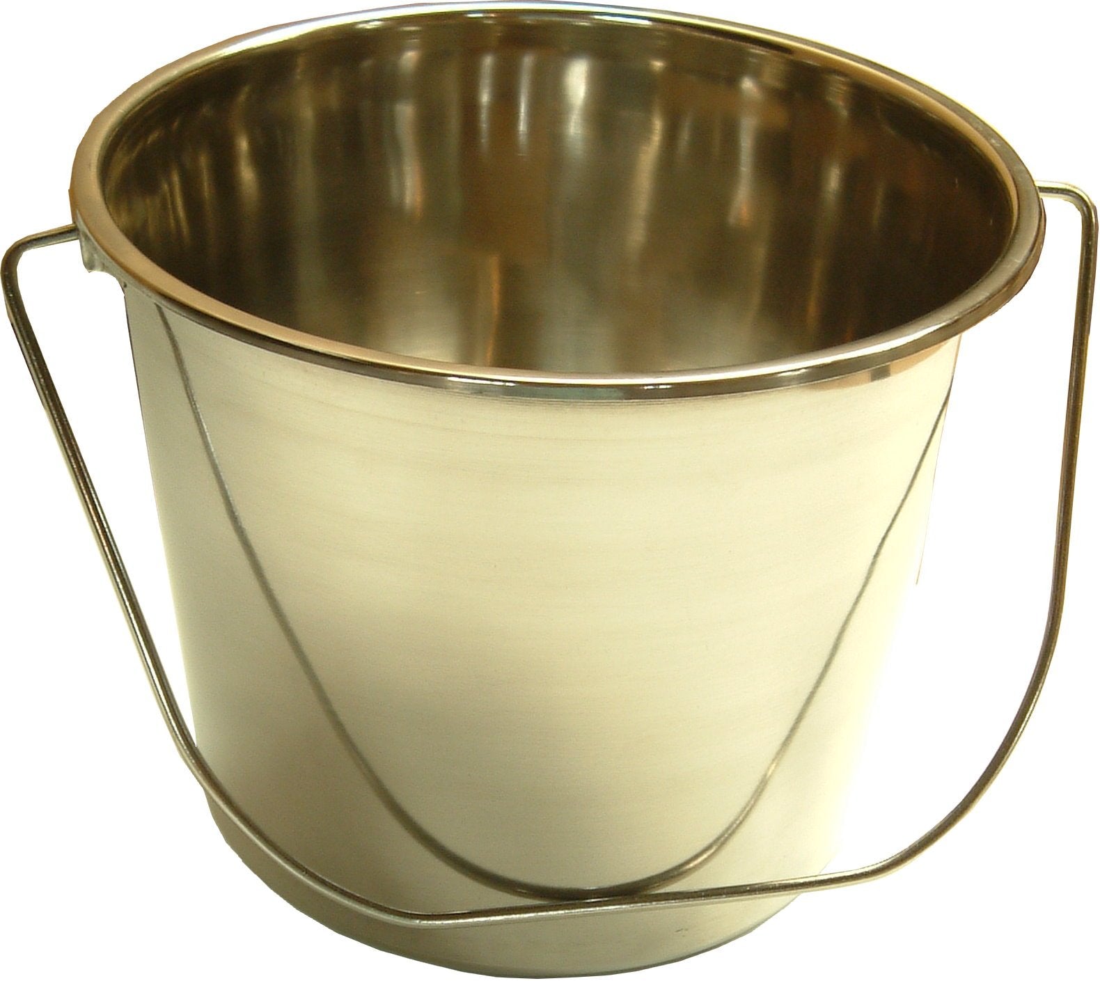 Xcel Stainless Steel Bucket With Handle 16 Litre Capacity