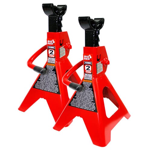 Torin - Big Red T42002 Axle Stand 1Pr 2 Ton