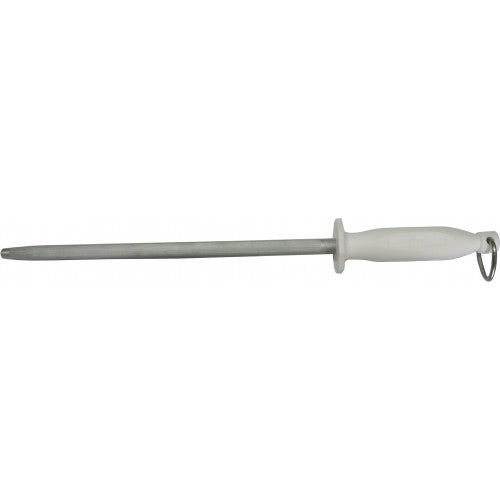 Xcel Butchers Steel White Handle Extra Fine Cut 300mm