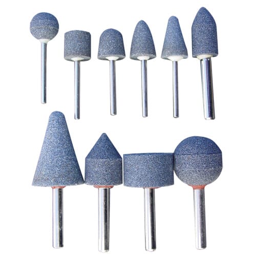 AmPro Mounted Grinding Stone Set 10pc for A3026