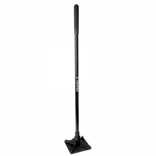 Truper Tamper 200mm Square with 1240mm Steel Handle 12lb