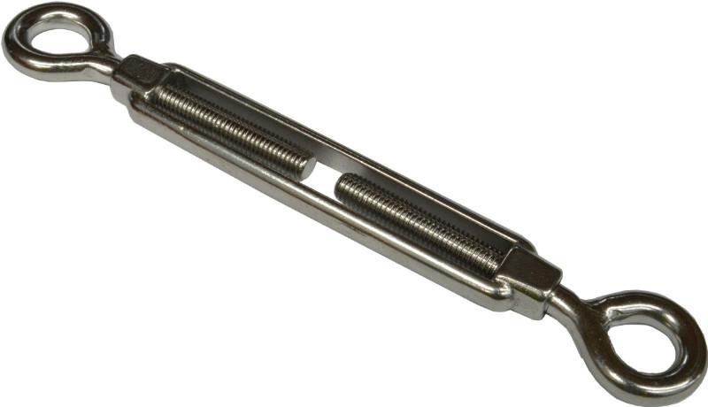 Xcel Turnbuckle Open Body Stainless Steel Eye & Eye #S311 6mm x 90mm