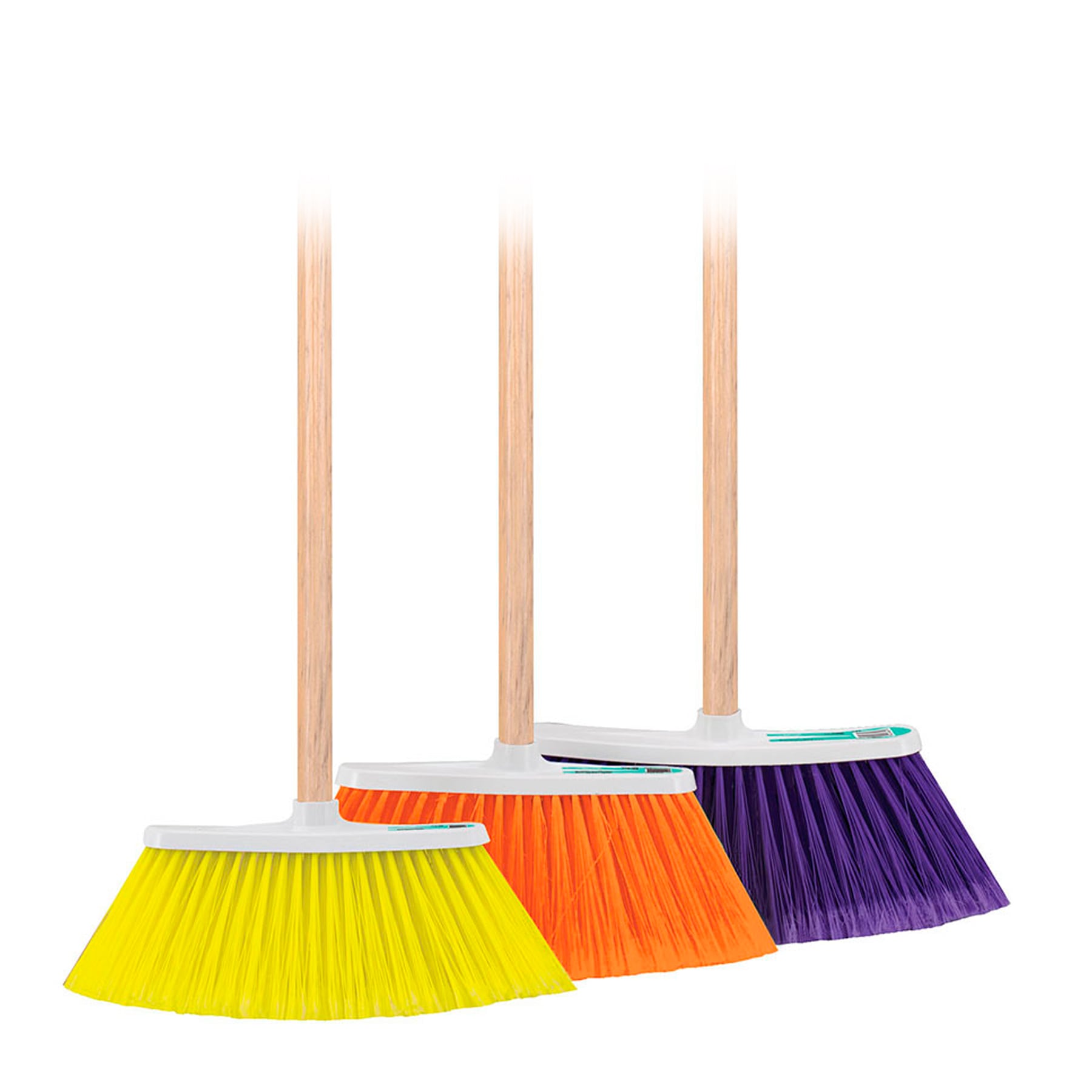 Truper House Broom Long Soft Fill With Handle 57055