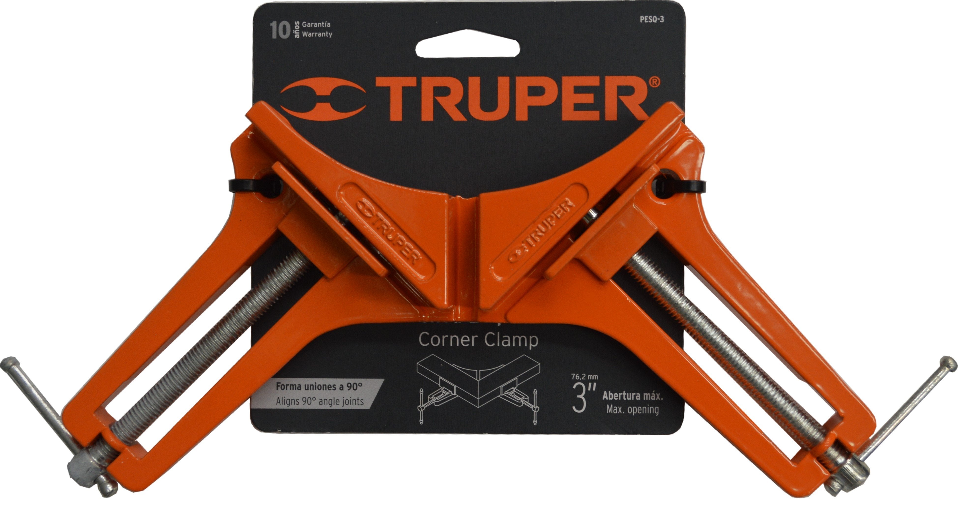 Truper Corner Cramp - Aluminium 75mm Capacity