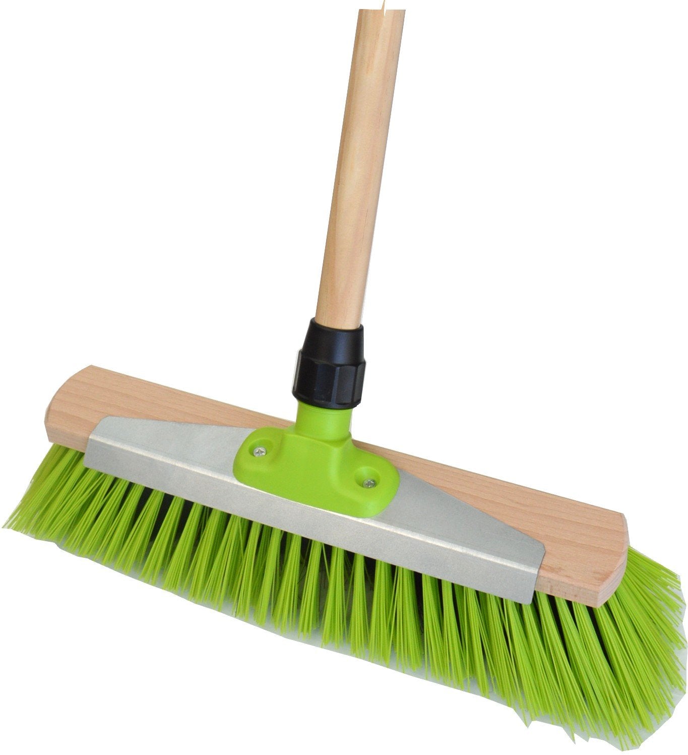 Freund Garden Yard Broom with Scraper 460mm x 140mm