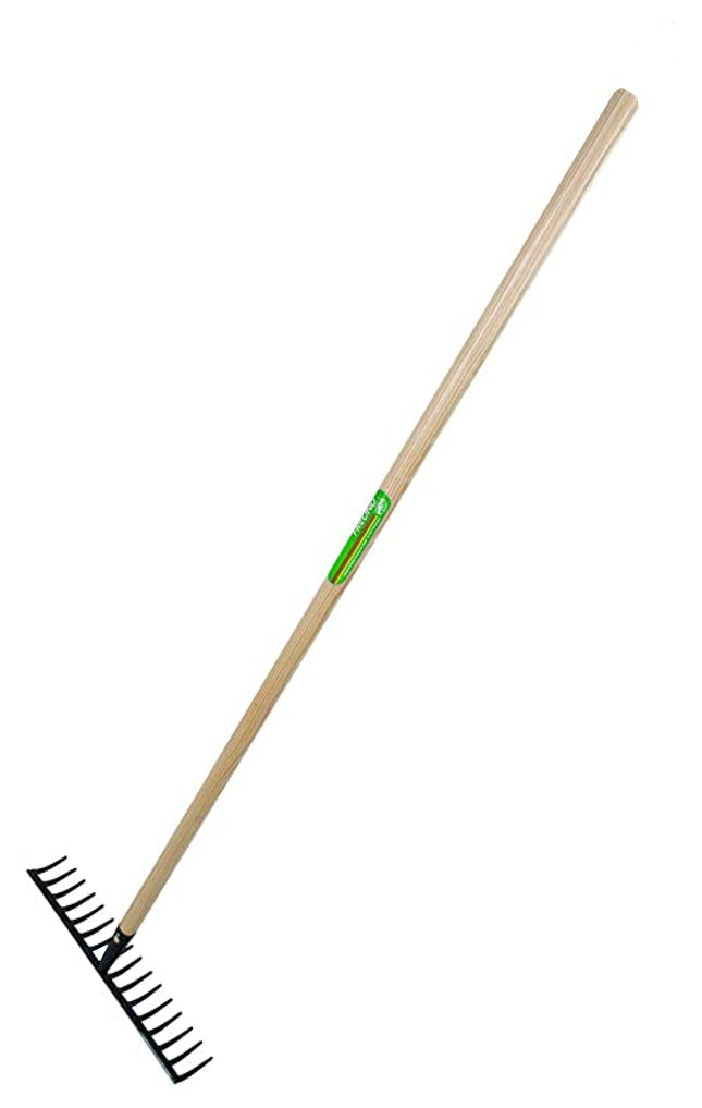 Freund Garden Rake with 1.5m Handle 16T 400mm