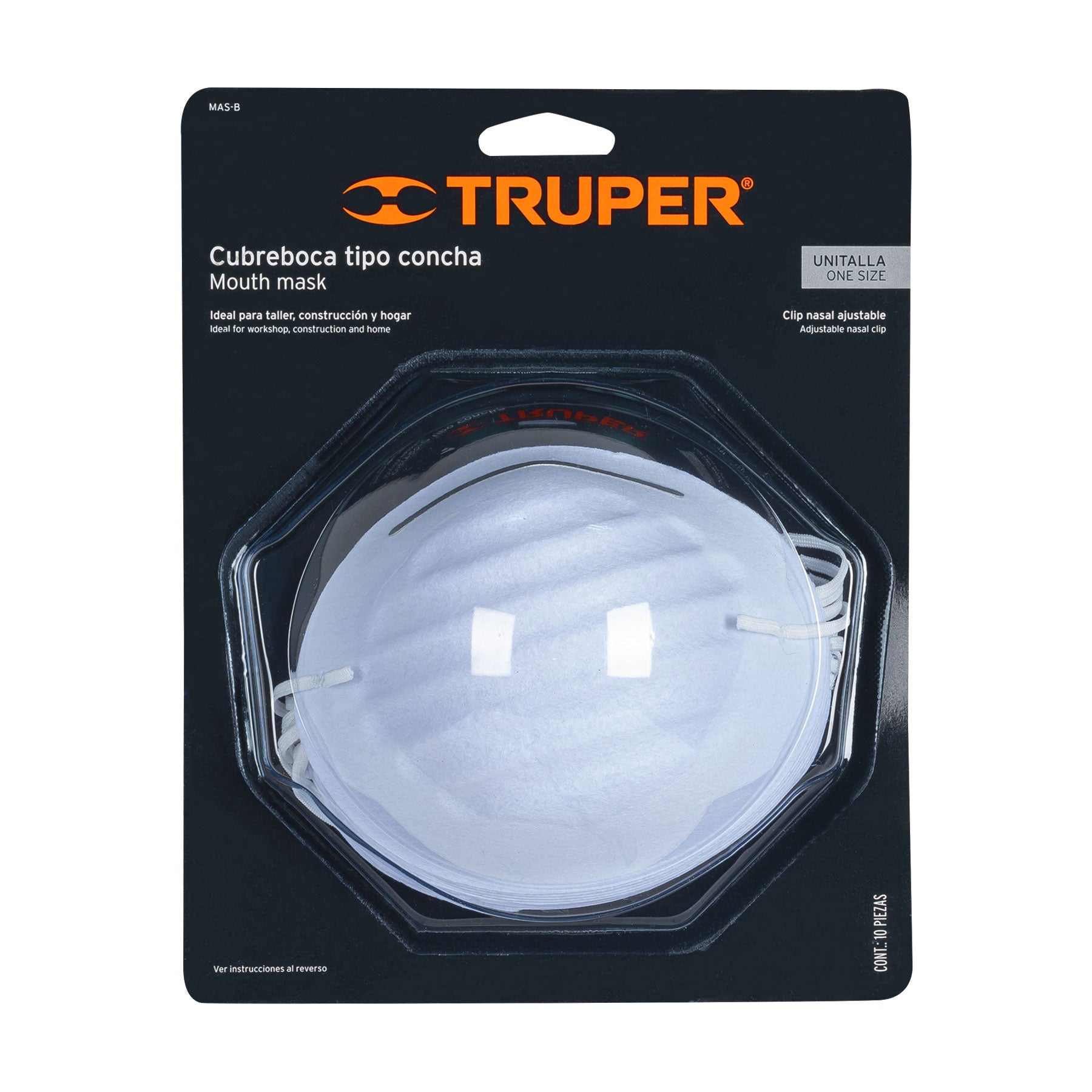 Truper Dust Masks 10-pce