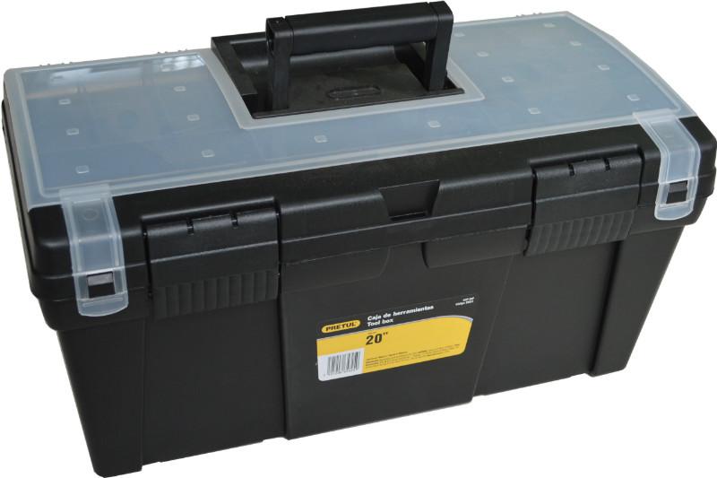 Truper Tool Box Plastic/ABS with Removable Tray 475mm