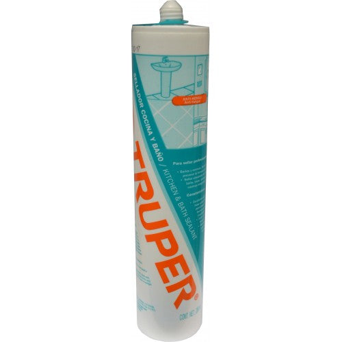 Truper Silicone Sealant Bathroom Clear 280ml