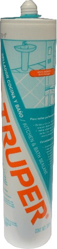 Truper Silicone Sealant Bathroom White 280ml