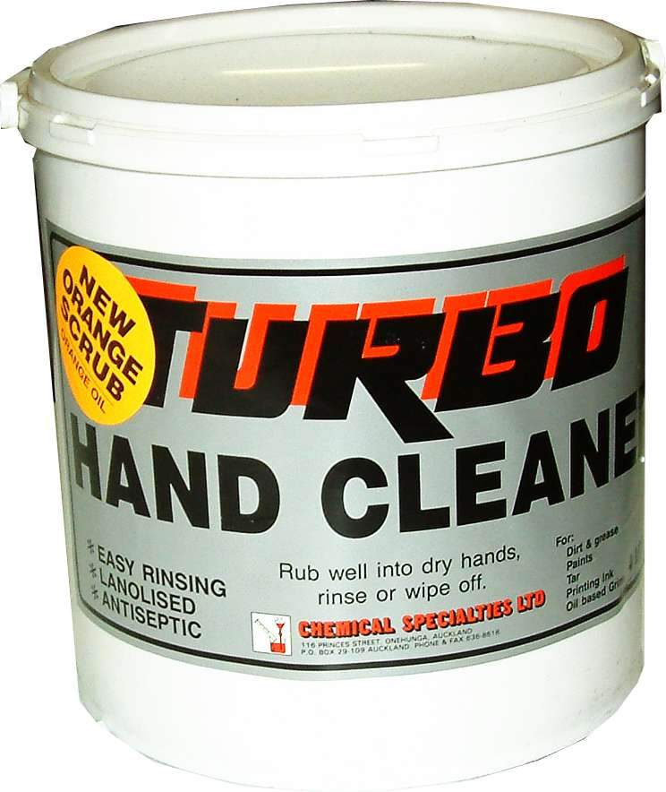 Turbo Hand Cleaner - Orange Scrub 4 Litre