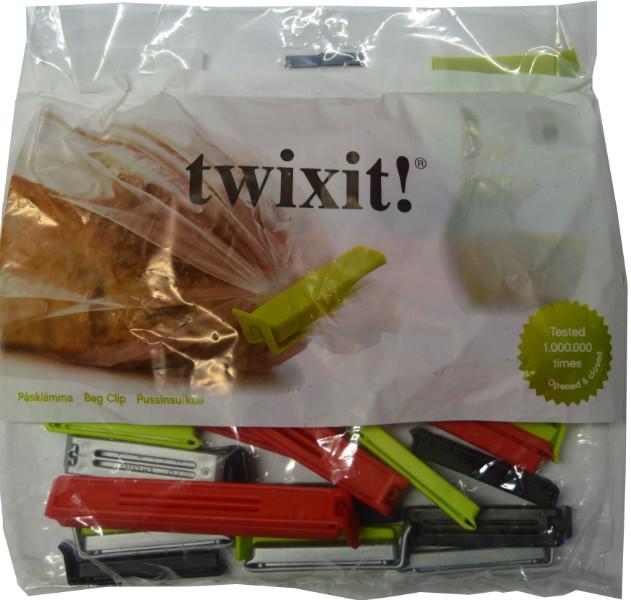 Linden Twixit Bag Clips - Assorted Sizes 28-pce