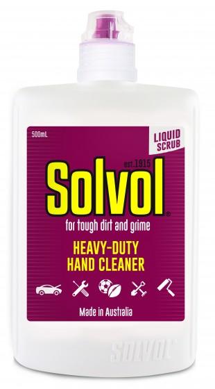 Solvo Citris Hand Cleaner Liquid Squeeze 500gm Bottle WD40 Solvol