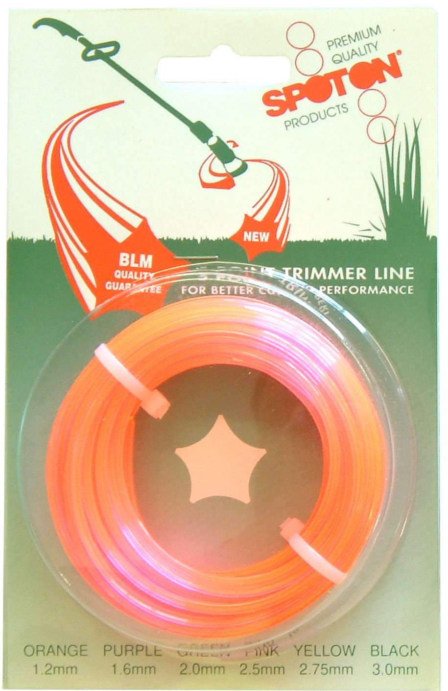 Spot-On Weed Trimmer Line - Pink 10m 2.5mm