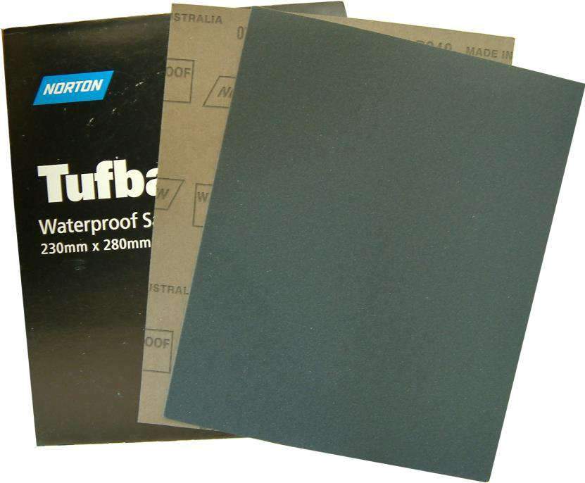 Tufbak Wet & Dry Sandpaper 280mm x 230mm Sheets 50-pce 1000g