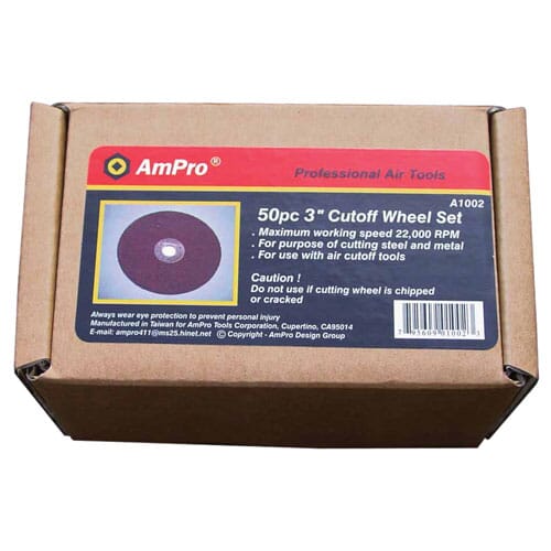 AmPro Cut Off Wheel 75mm for A2303 Box of 50pce 1 unit = 50 pieces