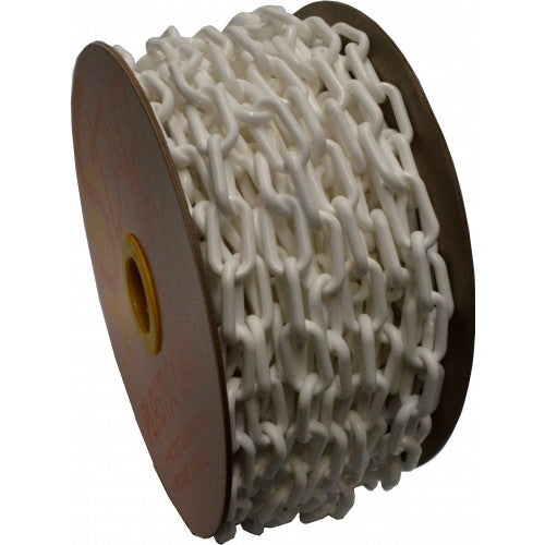 Xcel Plastic Chain 25m Reel - 8mm White