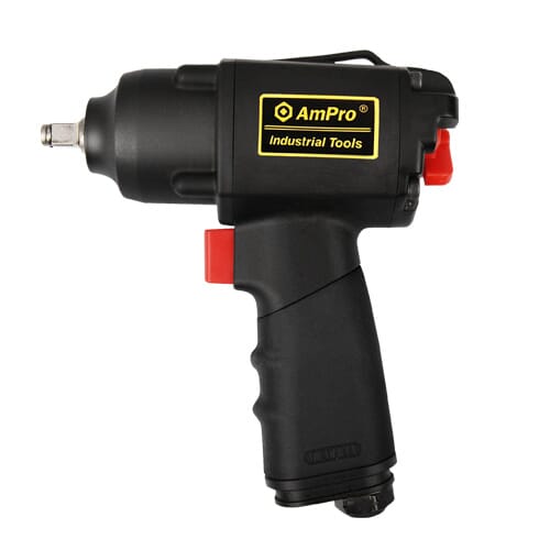 AmPro Air Impact Wrench 3/8 in Dr Twin Hammer