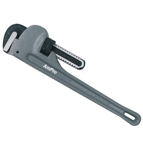 AmPro Pipe Wrench Aluminium 450mm