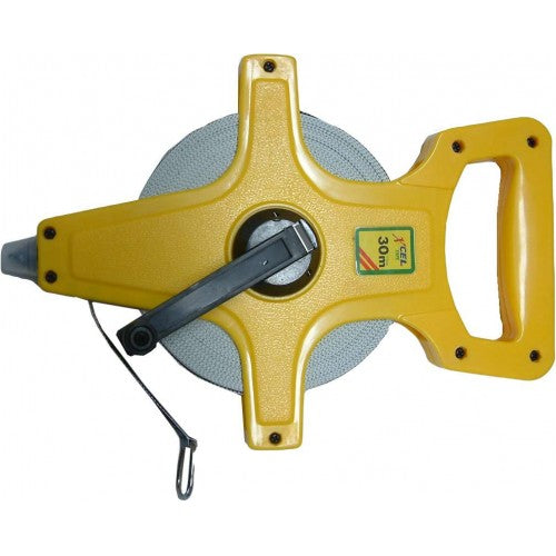 Xcel Tape Measure Fibreglass Open Case - Metric 100m