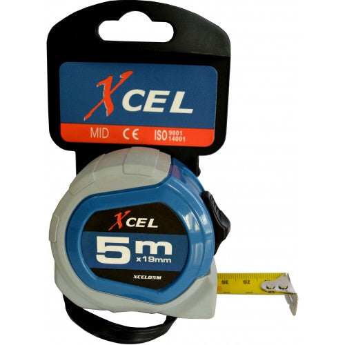 Xcel Tape Measure ABS Case - Metric 5m