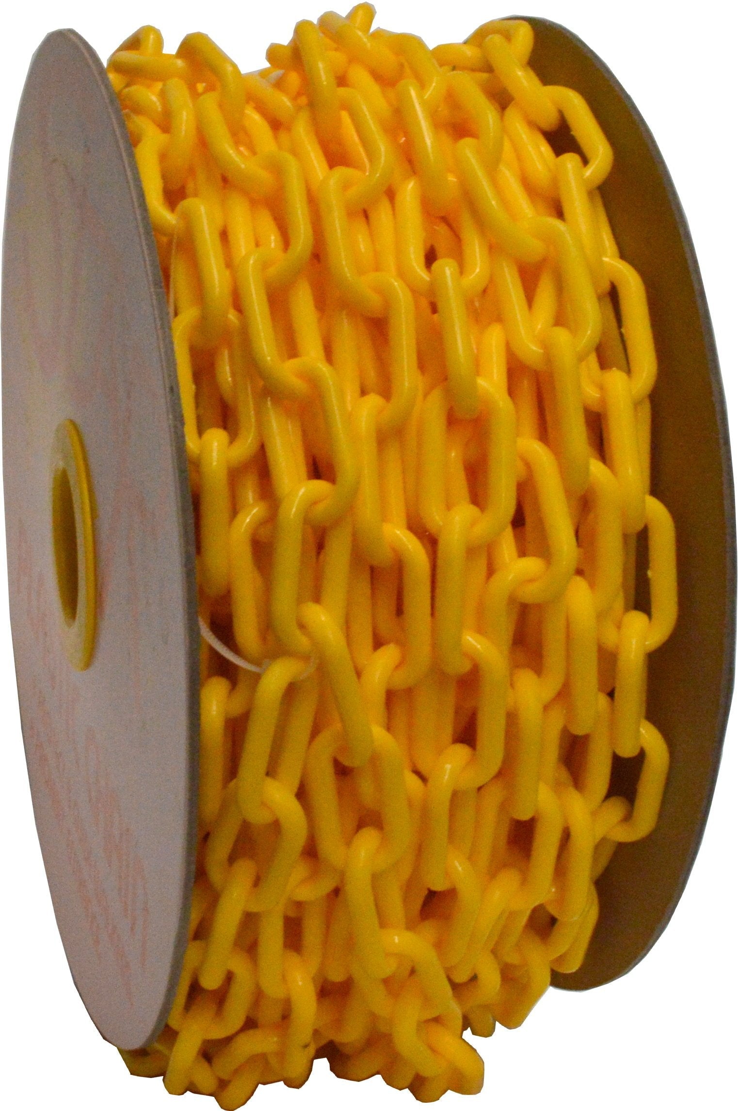 Xcel Plastic Chain 25m Reel - 8mm Yellow