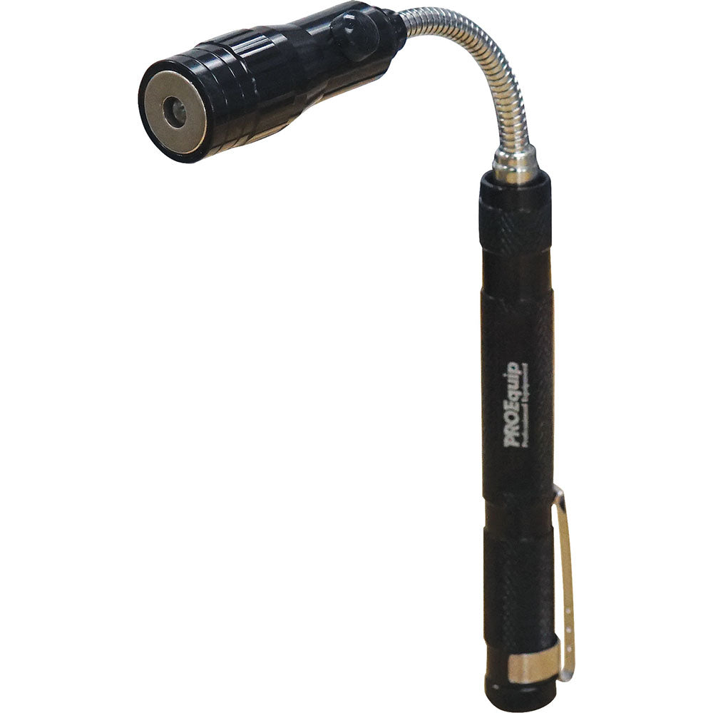 Proequip Magnetic Flexi-Shaft Pick-Up Tool With 1 Led Torch