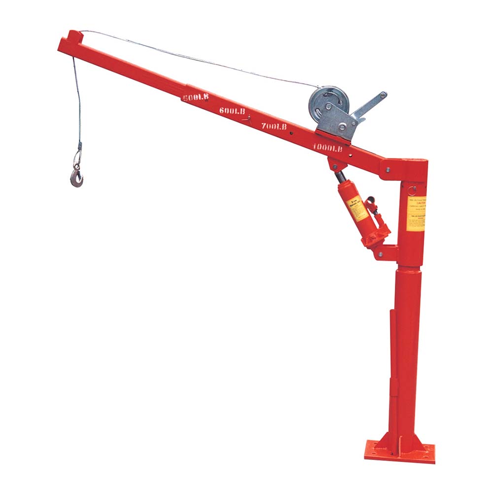 Proequip 450Kg 1000Lb Manual Winch Ute Crane