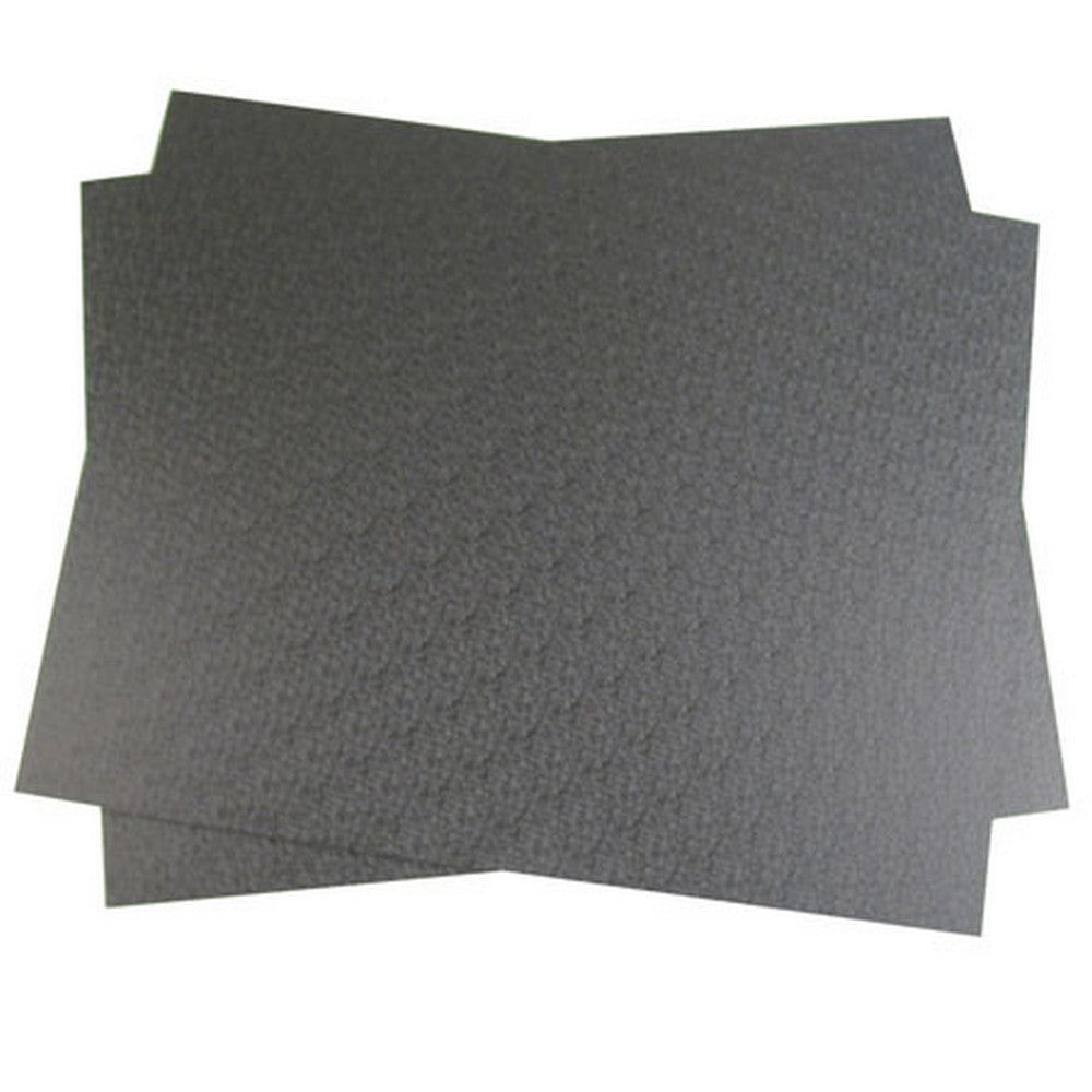 Abs Plastic Sheet 300 X 240mm Black 2 Pack