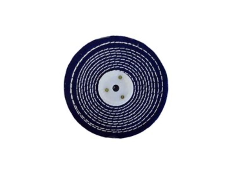 JOSCO POLISHING WHEEL 150X13 1SECT RAG STITCHED