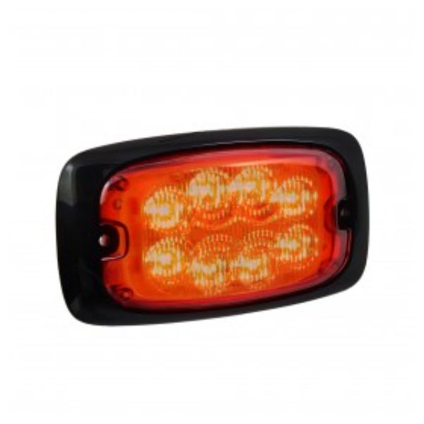 WARNING LIGHT 12/24V 8 LED RED