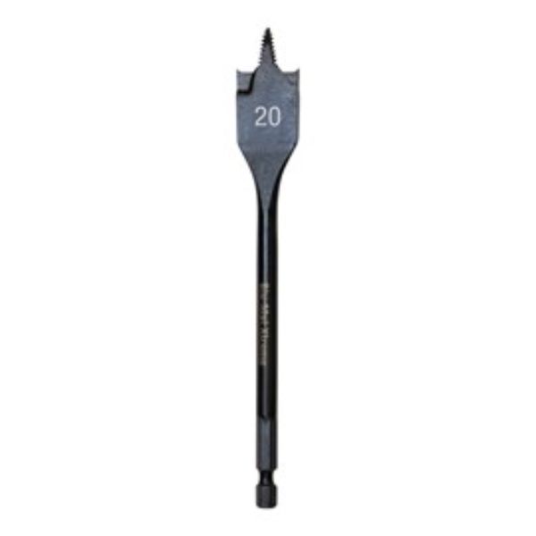 BLU-MOL THREADED SPADE BIT 22MM X 150MM