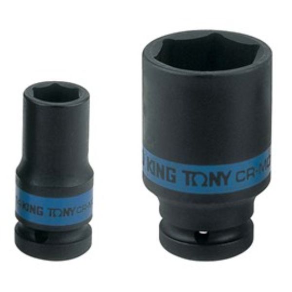 KING TONY 1/2DR-12MM THIN IMP. socket HANG SELL DISPLAY