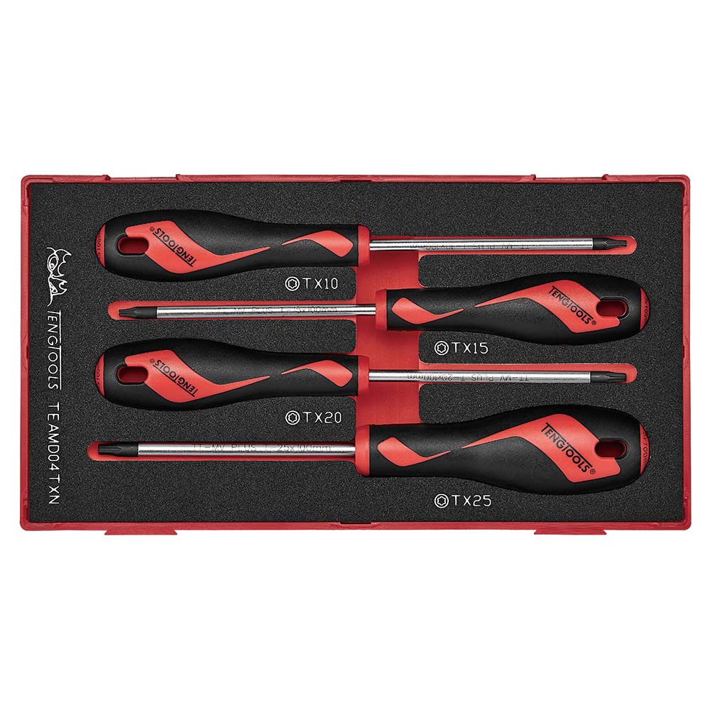 Teng 4pc Screwdriver Set TX