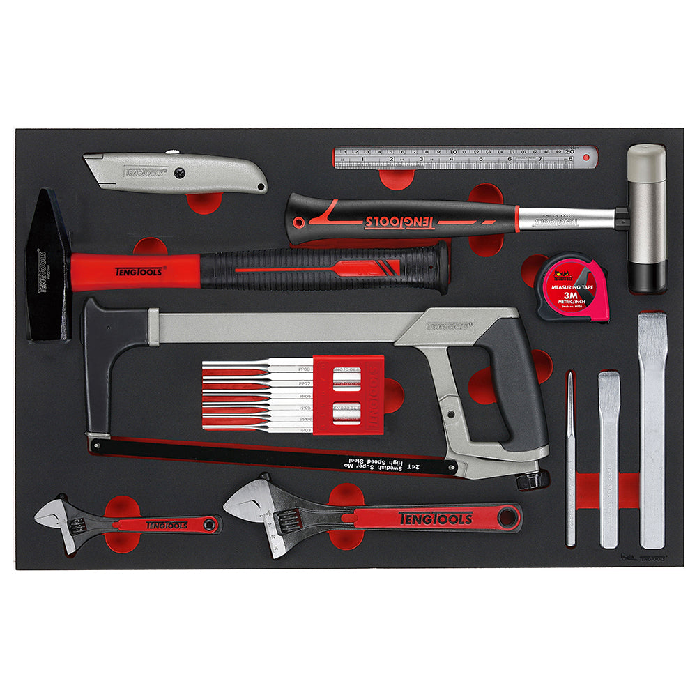 Teng 12pc General Tool Set EVA