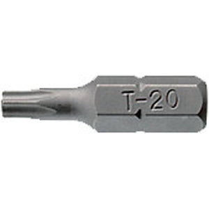 Teng 3pc 1/4in Hex TPX20 Bit x 25mm L