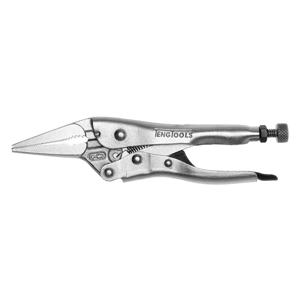 Teng 6in Long Nose Power Grip Plier Narrow Jaw