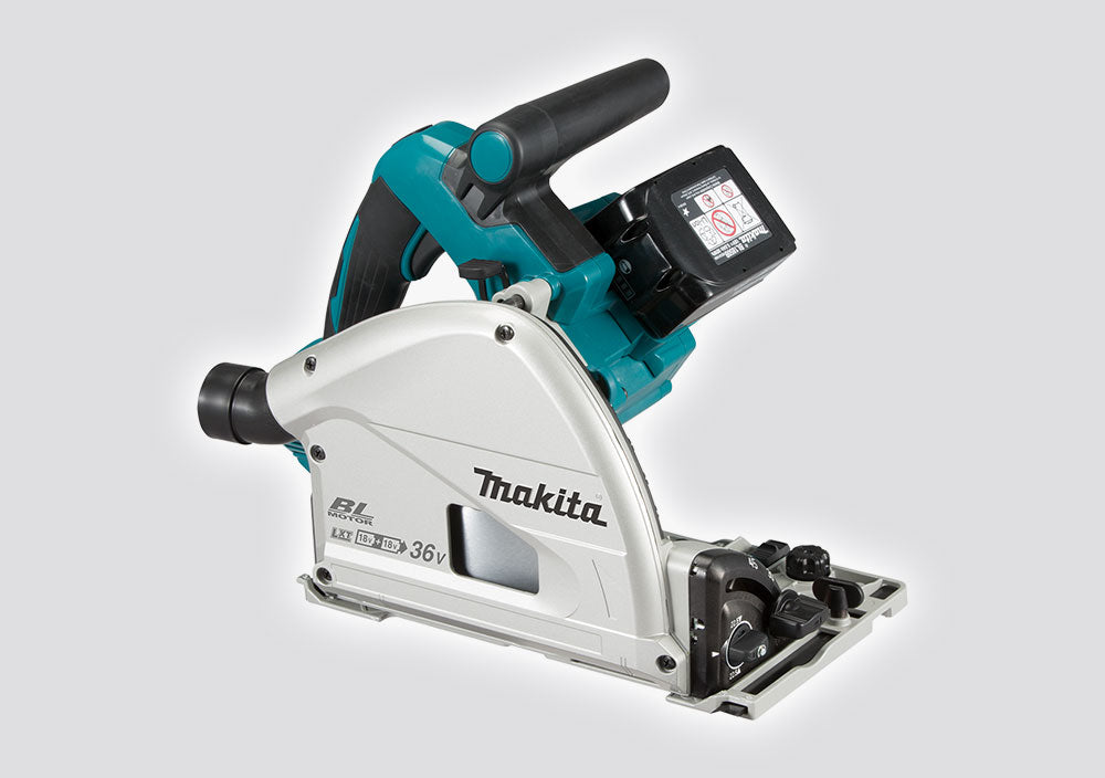 MAKITA 18Vx2 LXT BL PLUNGE SAW 165MM - SKIN ONLY