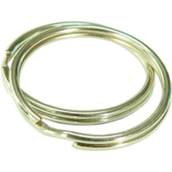 Key Rings Np Spring Steel S/L 16mm -5/8In- 100 16mm-