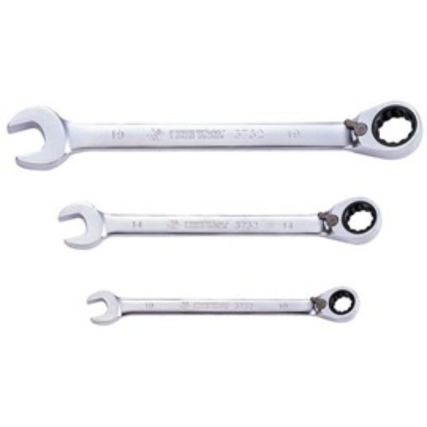 KING TONY R+OE 15deg RATCHET WRENCH 22mm HANG SELL DISPLAY